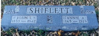 John Lewis Shiflett and his wife Fannie A. Shifflett