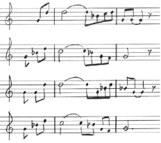 Song 4 notes