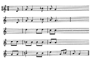 Song 8 notes